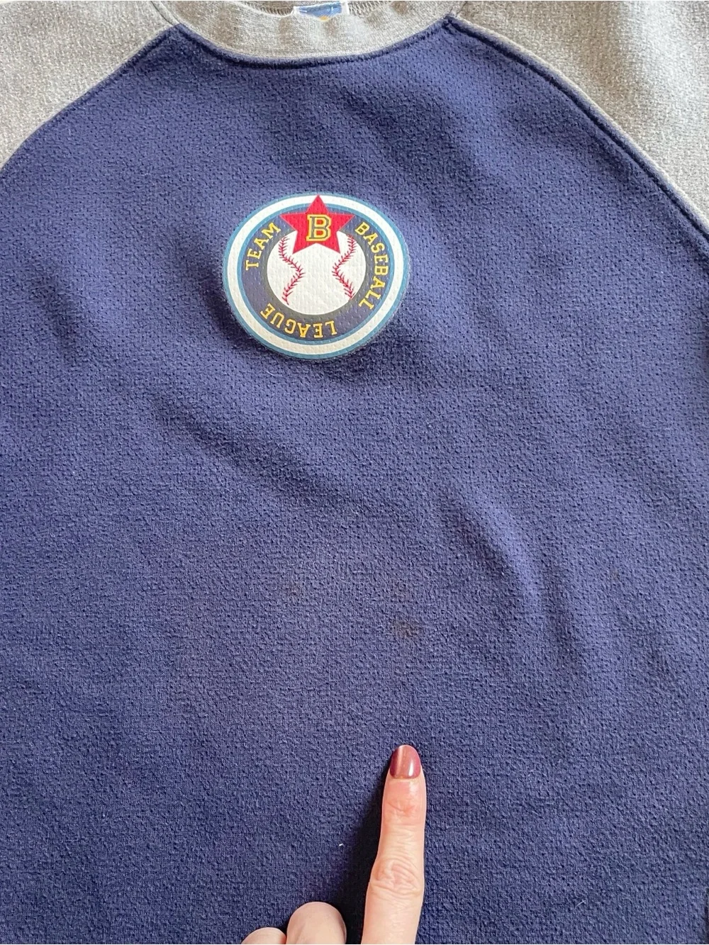 Vintage Y2K Gymboree Baseball League Fleece Sweatshirt | Size 5